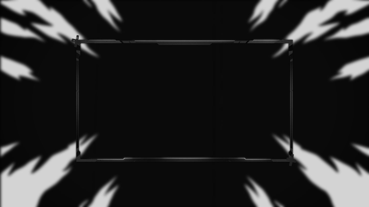Monochrome Animated Stream Pack